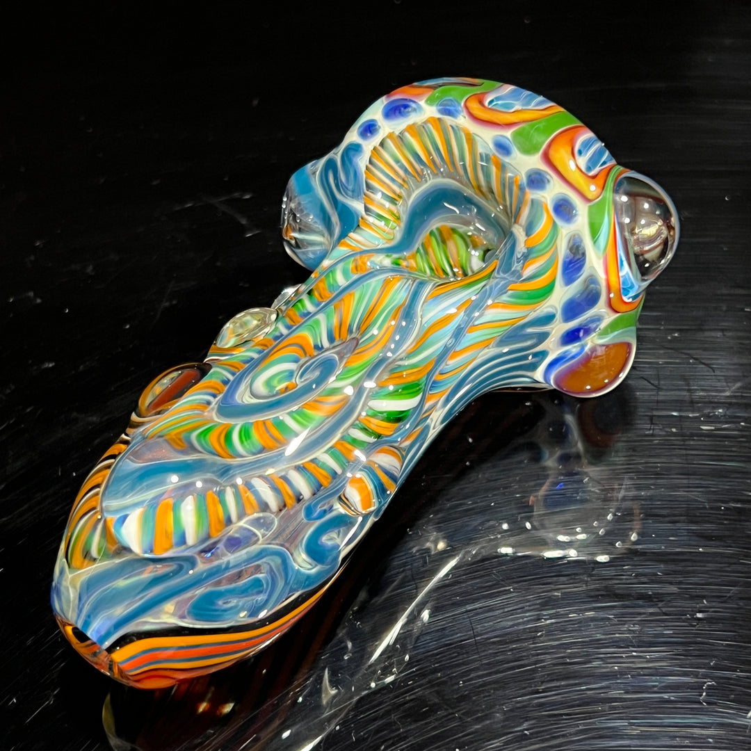 Inside Out Chonker Pipe Glass Pipe Pattymelt Glass   