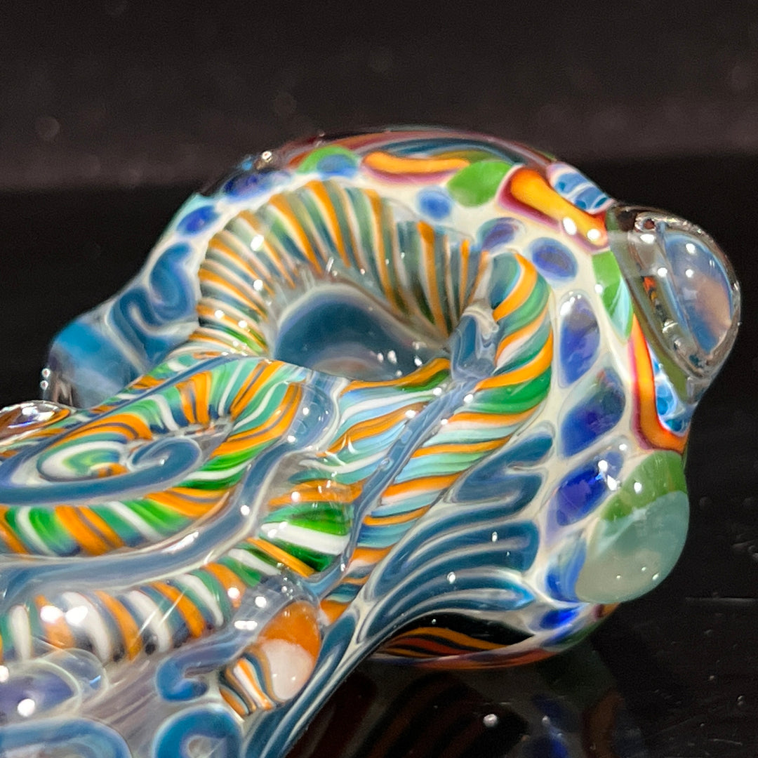 Inside Out Chonker Pipe Glass Pipe Pattymelt Glass   