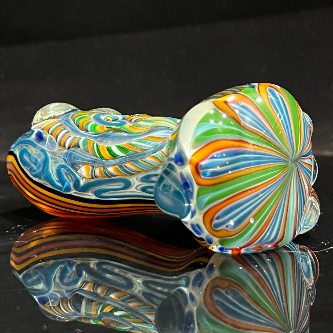 Inside Out Chonker Pipe Glass Pipe Pattymelt Glass   