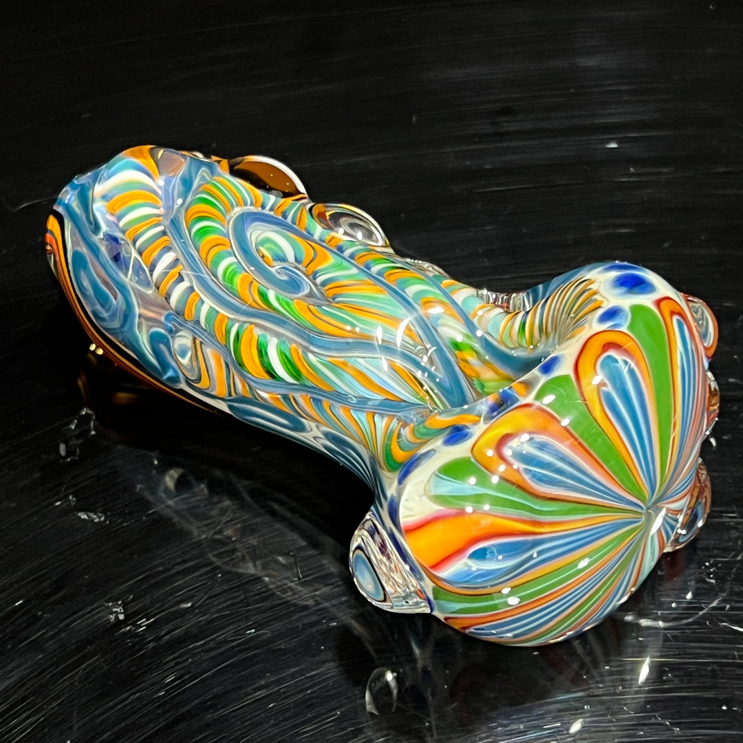 Inside Out Chonker Pipe Glass Pipe Pattymelt Glass   