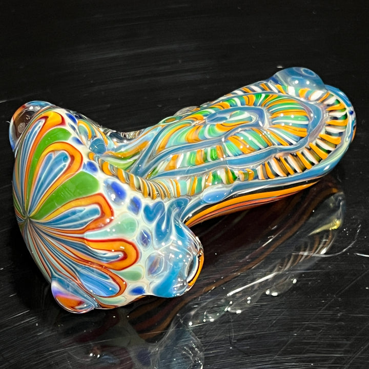 Inside Out Chonker Pipe Glass Pipe Pattymelt Glass   