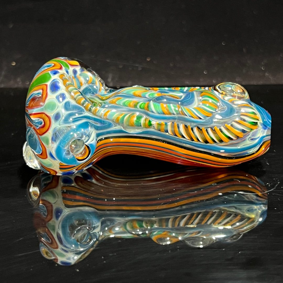 Inside Out Chonker Pipe Glass Pipe Pattymelt Glass   