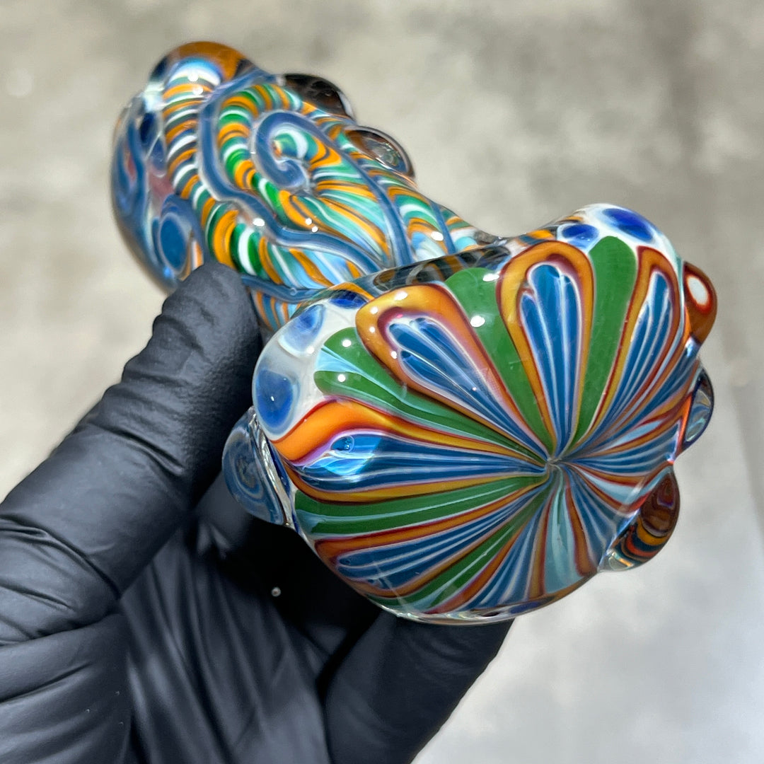 Inside Out Chonker Pipe Glass Pipe Pattymelt Glass   