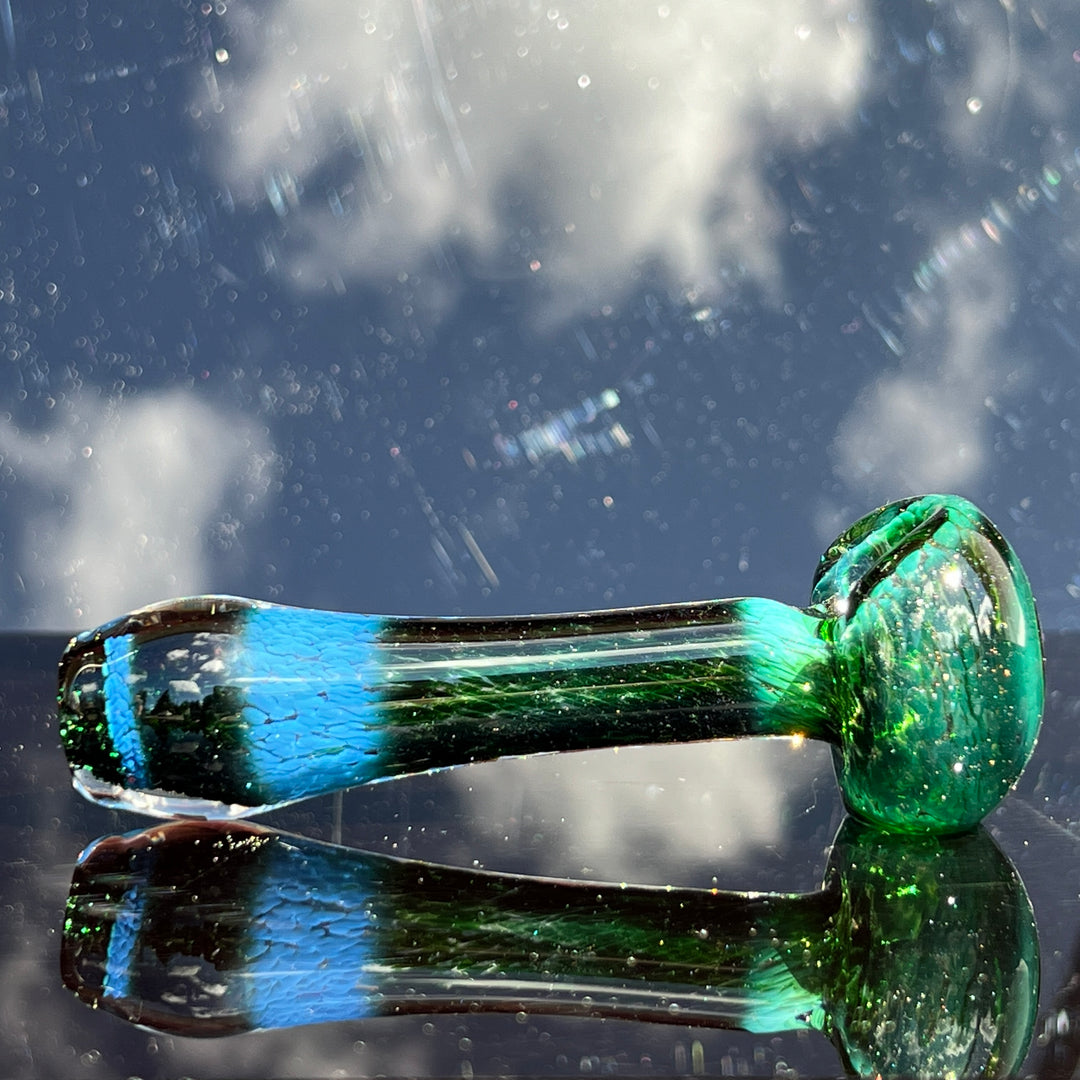 Experimental Jade Pipe Glass Pipe Beezy Glass   