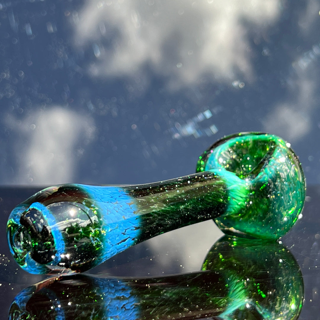 Experimental Jade Pipe Glass Pipe Beezy Glass   