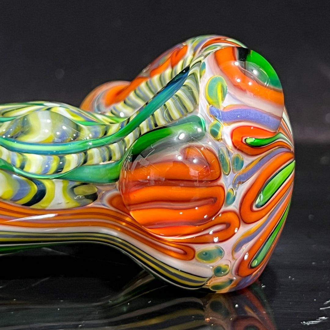 Inside Out Chonker Pipe Glass Pipe Pattymelt Glass   