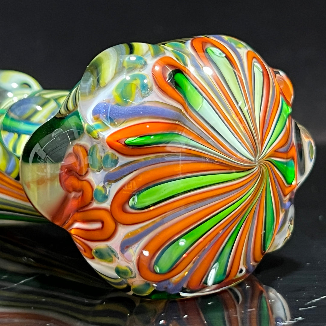 Inside Out Chonker Pipe Glass Pipe Pattymelt Glass   