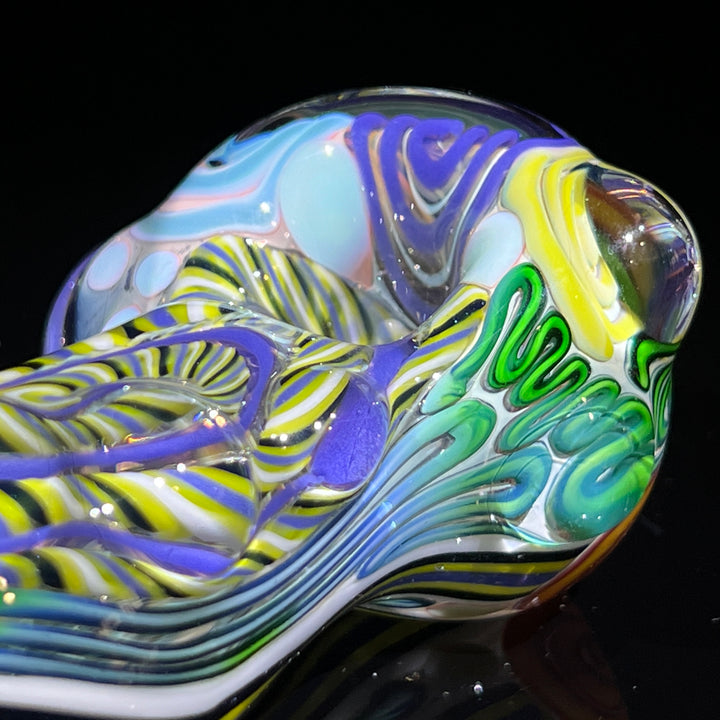 Inside Out Chonker Pipe Glass Pipe Pattymelt Glass   