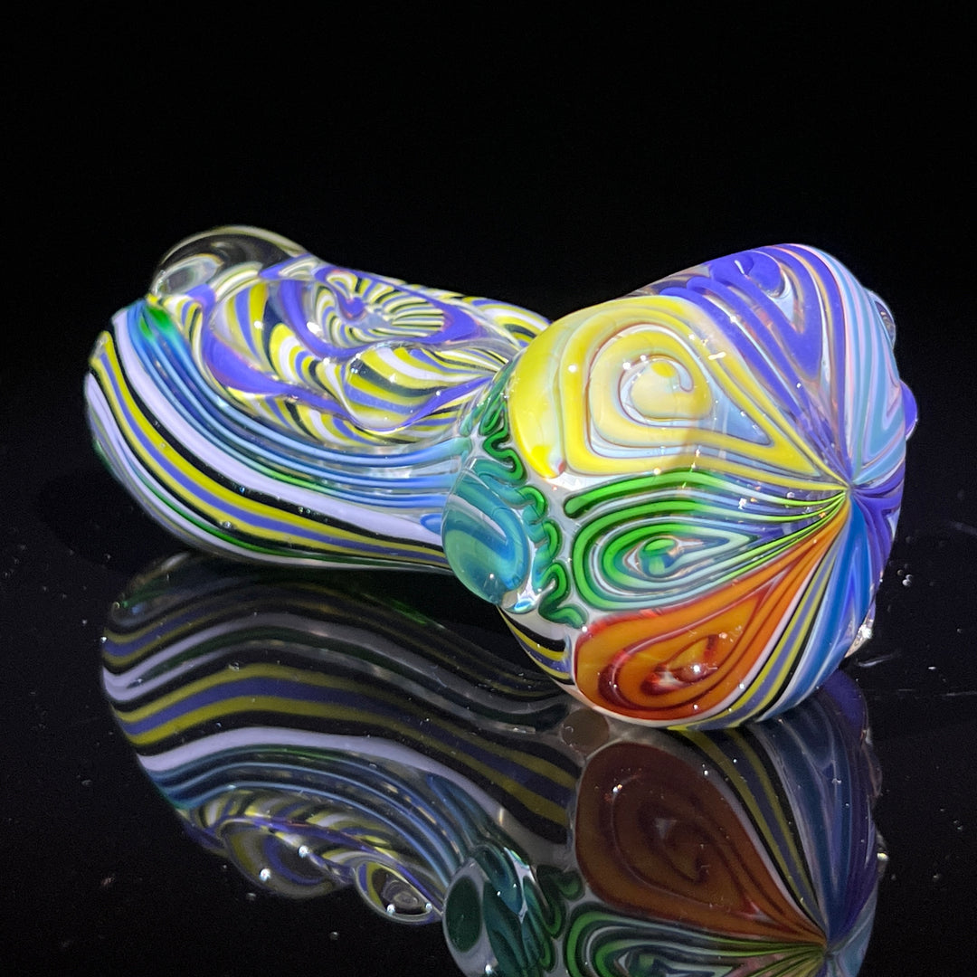 Inside Out Chonker Pipe Glass Pipe Pattymelt Glass   