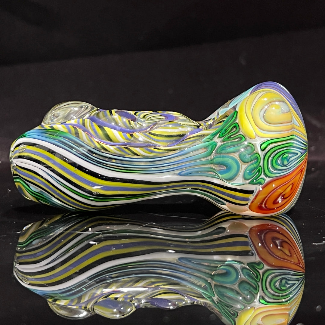 Inside Out Chonker Pipe Glass Pipe Pattymelt Glass   