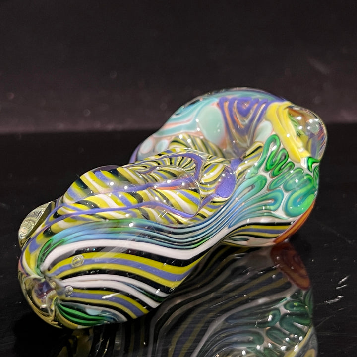 Inside Out Chonker Pipe Glass Pipe Pattymelt Glass   