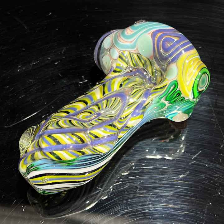 Inside Out Chonker Pipe Glass Pipe Pattymelt Glass   