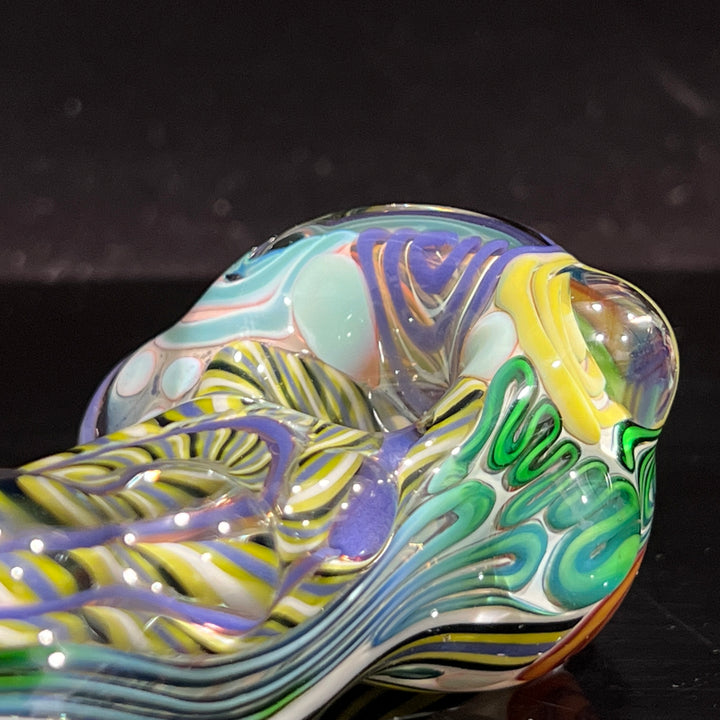 Inside Out Chonker Pipe Glass Pipe Pattymelt Glass   