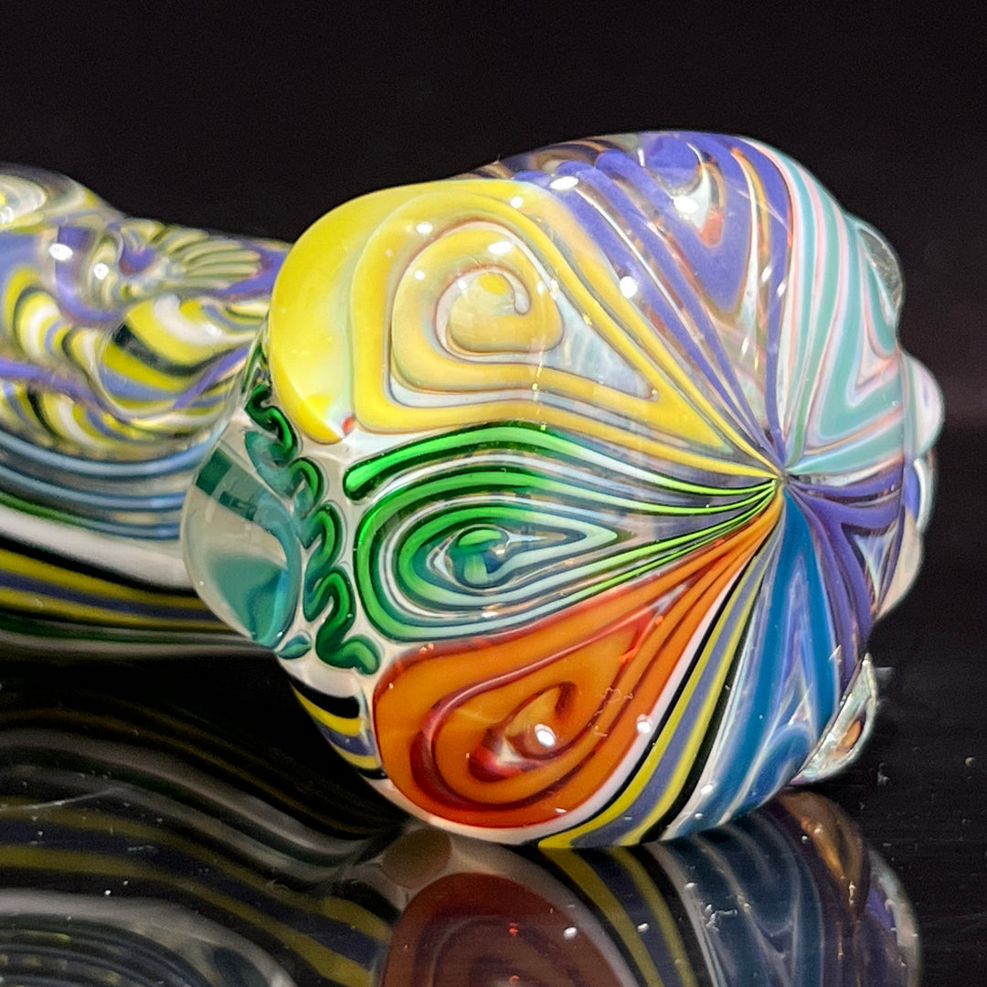 Inside Out Chonker Pipe Glass Pipe Pattymelt Glass   