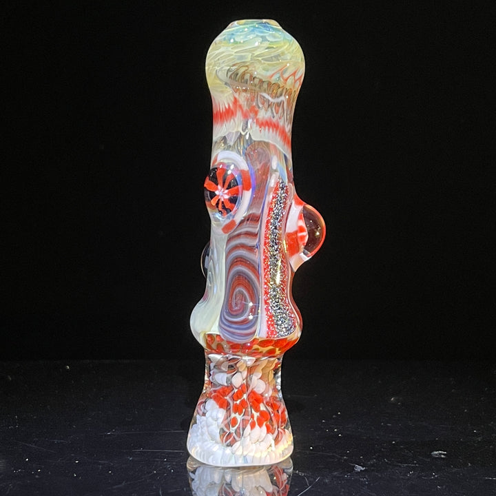 Glass Berry Cupcake Chillum Glass Pipe Glass Berry Cupcake   