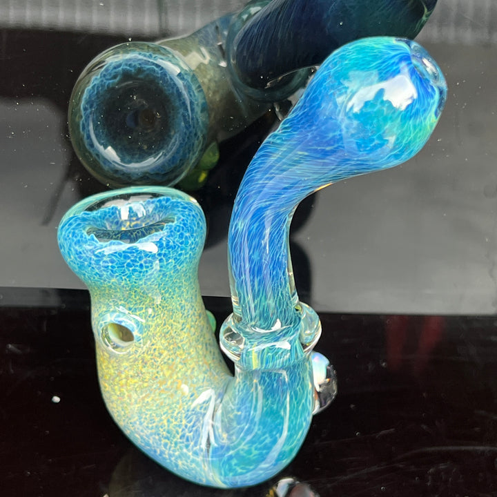 Blue Moon Opal Slime Sherlock Glass Pipe Beezy Glass   