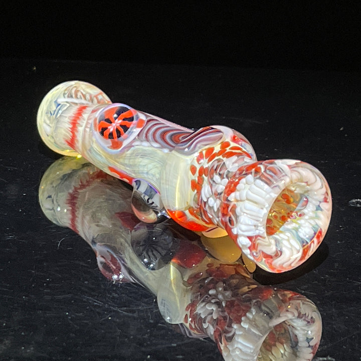 Glass Berry Cupcake Chillum Glass Pipe Glass Berry Cupcake   