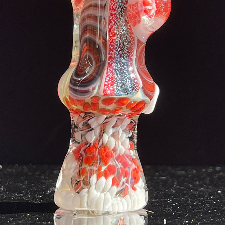 Glass Berry Cupcake Chillum Glass Pipe Glass Berry Cupcake   