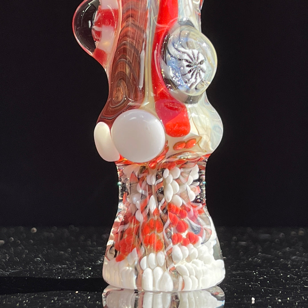 Glass Berry Cupcake Chillum Glass Pipe Glass Berry Cupcake   