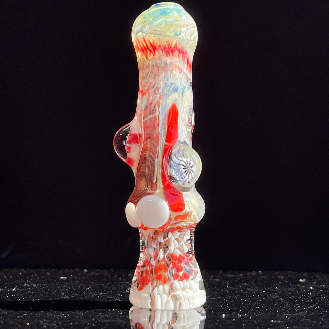 Glass Berry Cupcake Chillum Glass Pipe Glass Berry Cupcake   