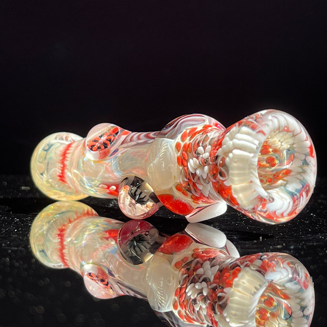 Glass Berry Cupcake Chillum Glass Pipe Glass Berry Cupcake   