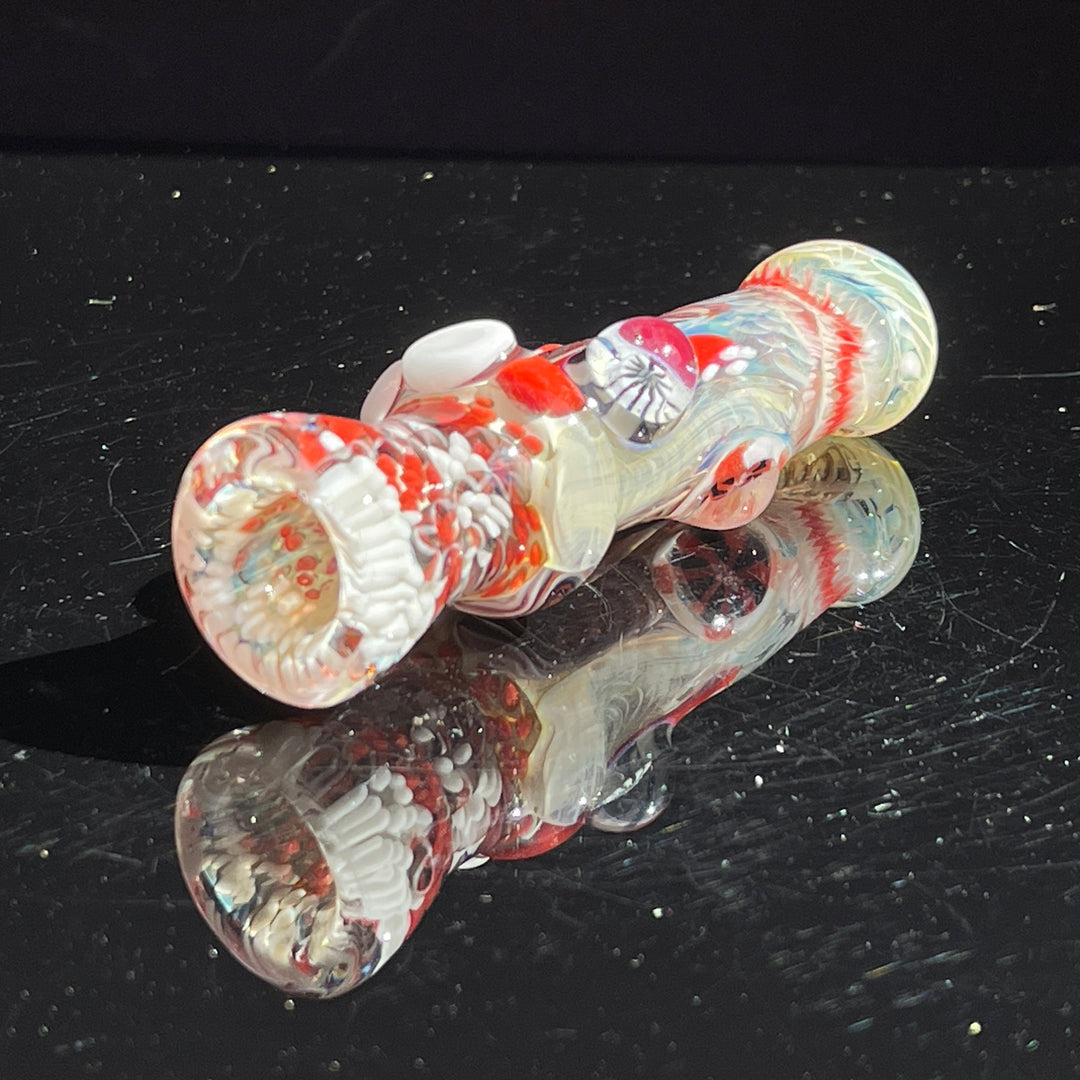 Glass Berry Cupcake Chillum Glass Pipe Glass Berry Cupcake   