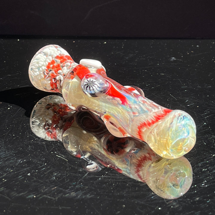 Glass Berry Cupcake Chillum Glass Pipe Glass Berry Cupcake   