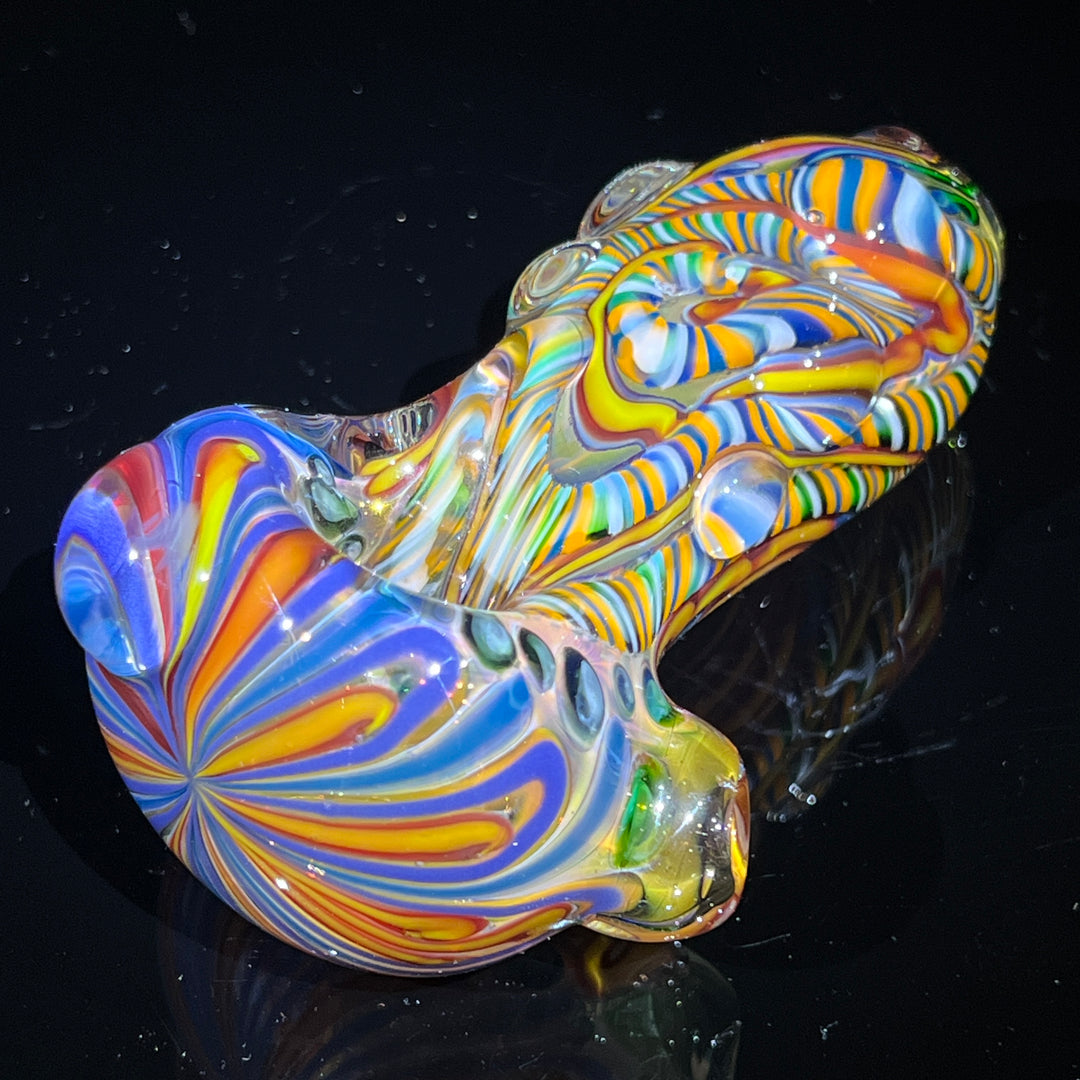 Inside Out Chonker Pipe Glass Pipe Pattymelt Glass   