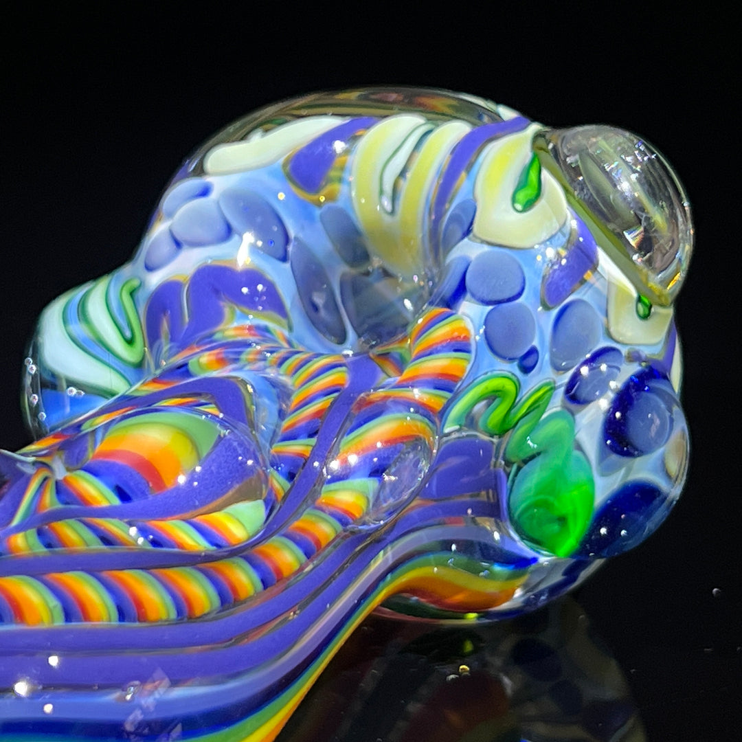 Inside Out Chonker Pipe Glass Pipe Pattymelt Glass   