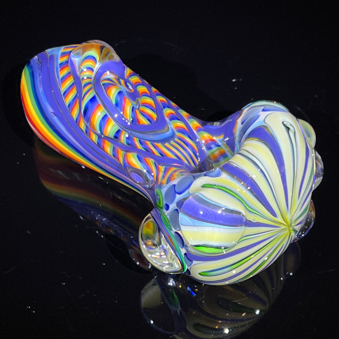 Inside Out Chonker Pipe Glass Pipe Pattymelt Glass   