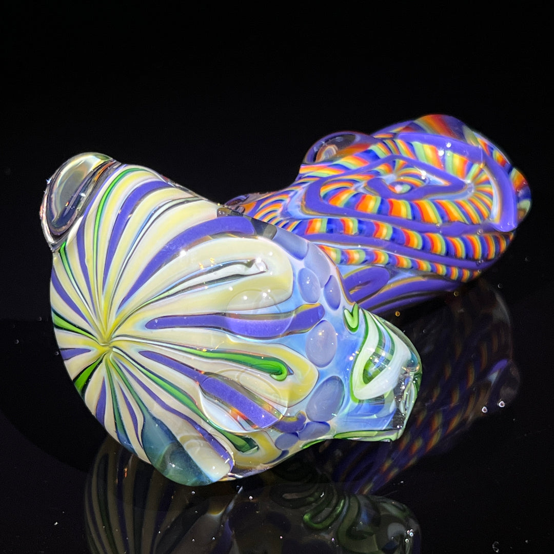 Inside Out Chonker Pipe Glass Pipe Pattymelt Glass   