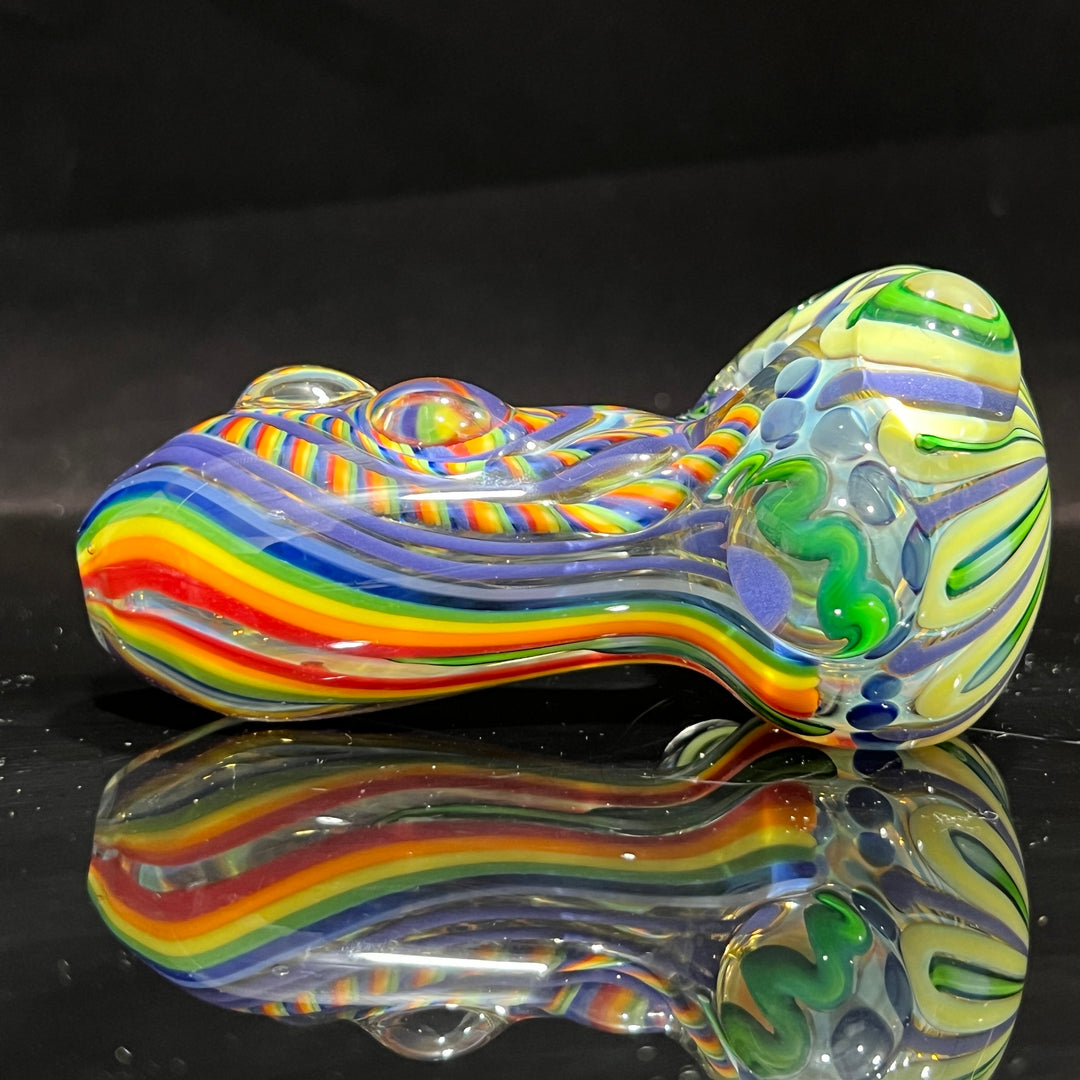 Inside Out Chonker Pipe Glass Pipe Pattymelt Glass   