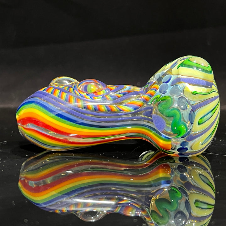 Inside Out Chonker Pipe Glass Pipe Pattymelt Glass   