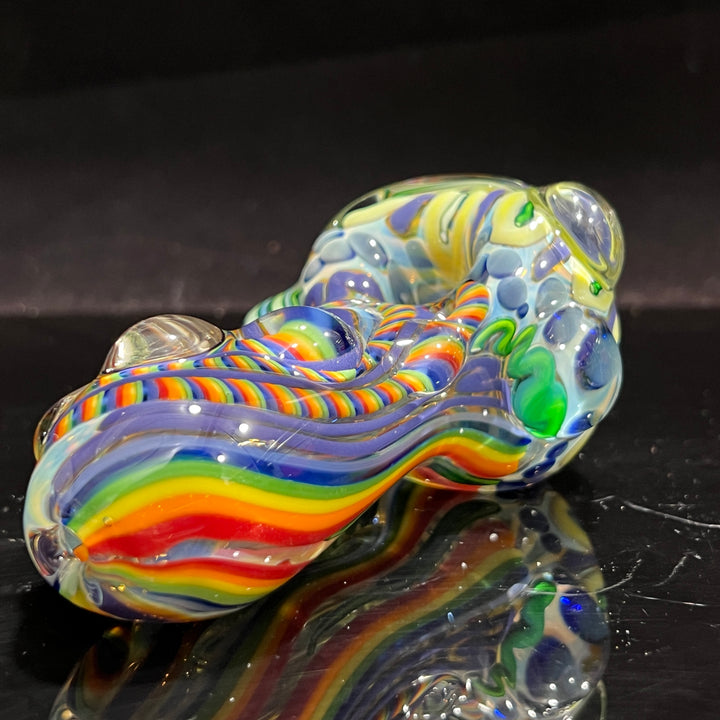 Inside Out Chonker Pipe Glass Pipe Pattymelt Glass   