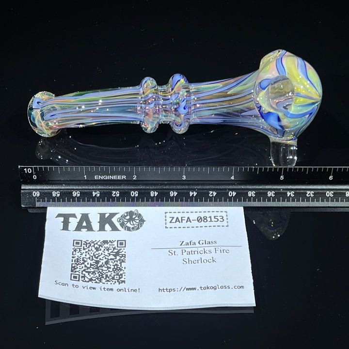 Moonlight Fire Sherlock Glass Pipe Zafa Glass