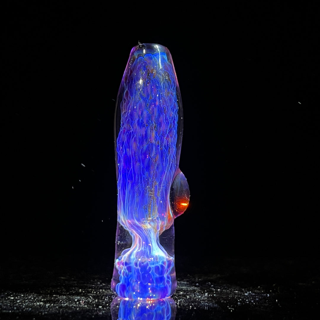 Purple Plasma Chillum Glass Pipe Tako Glass   