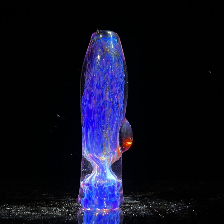 Purple Plasma Chillum Glass Pipe Tako Glass   