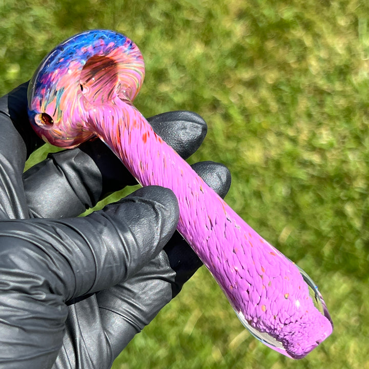 Grape Frit Pipe Glass Pipe Beezy Glass