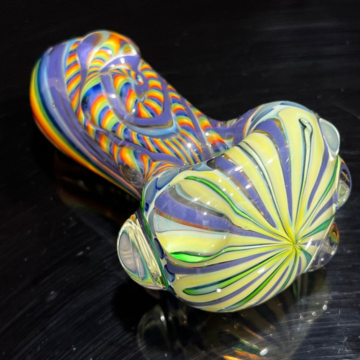 Inside Out Chonker Pipe Glass Pipe Pattymelt Glass   