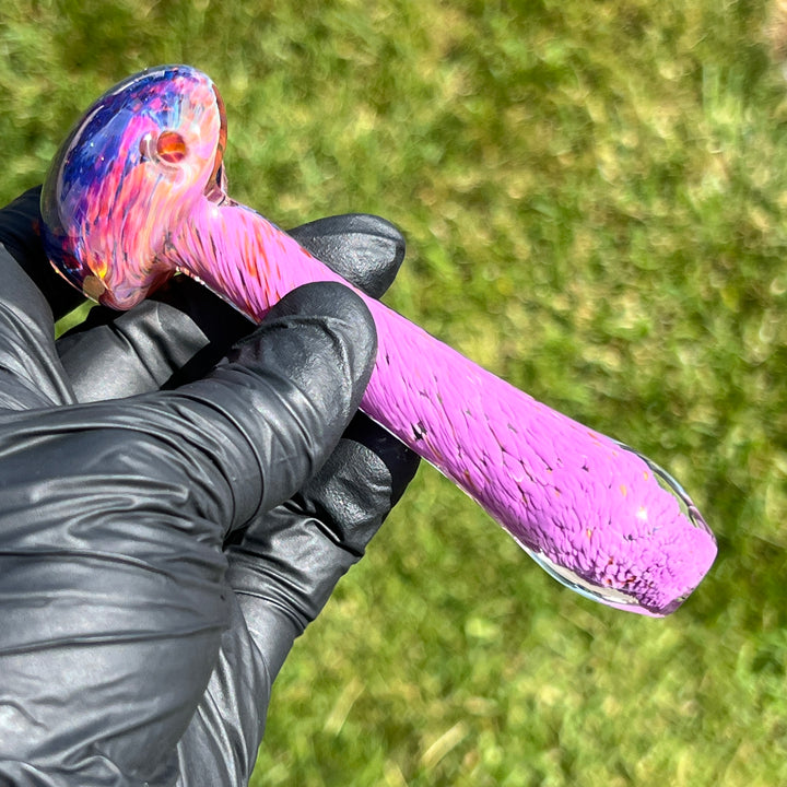 Grape Frit Pipe Glass Pipe Beezy Glass