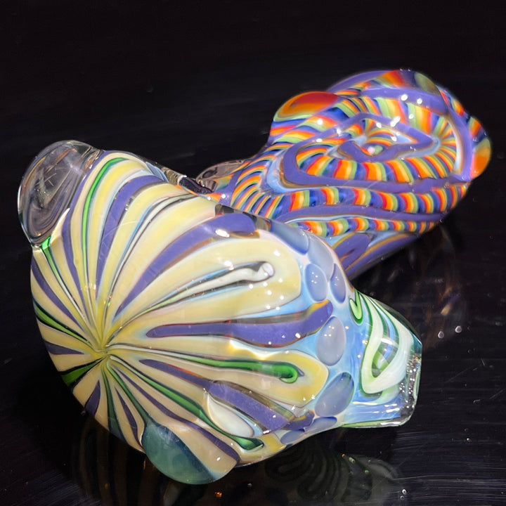 Inside Out Chonker Pipe Glass Pipe Pattymelt Glass   