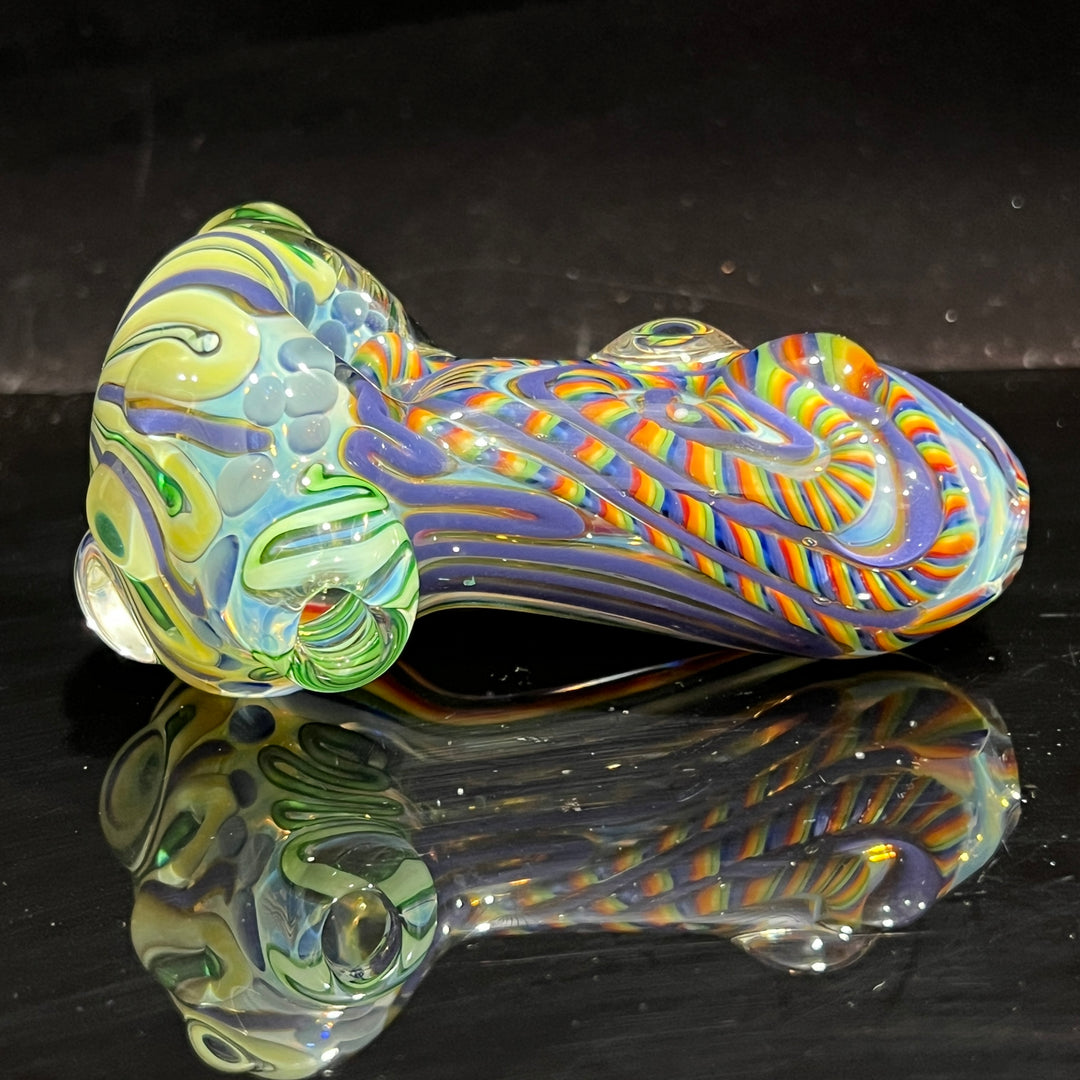 Inside Out Chonker Pipe Glass Pipe Pattymelt Glass   