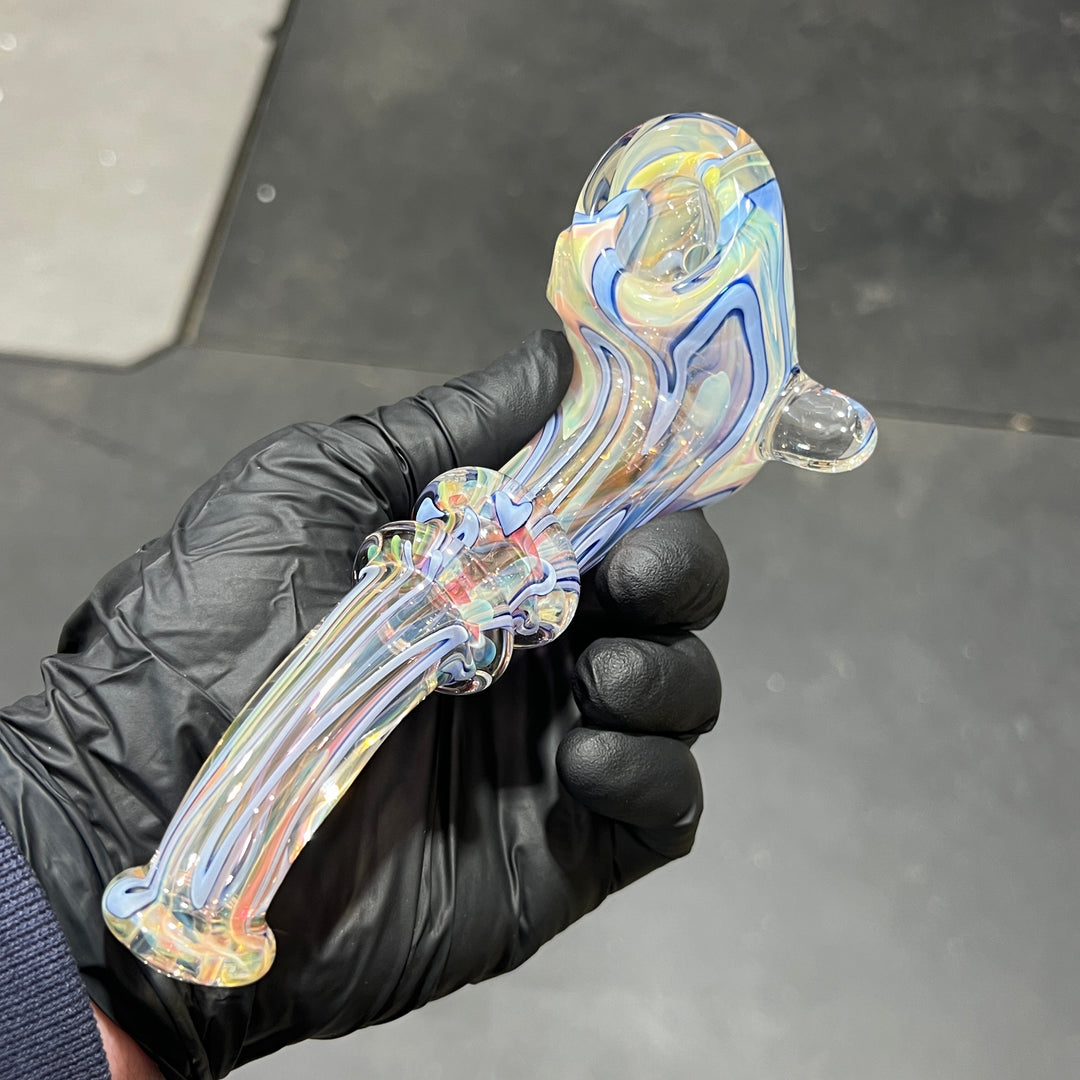 Moonlight Fire Sherlock Glass Pipe Zafa Glass