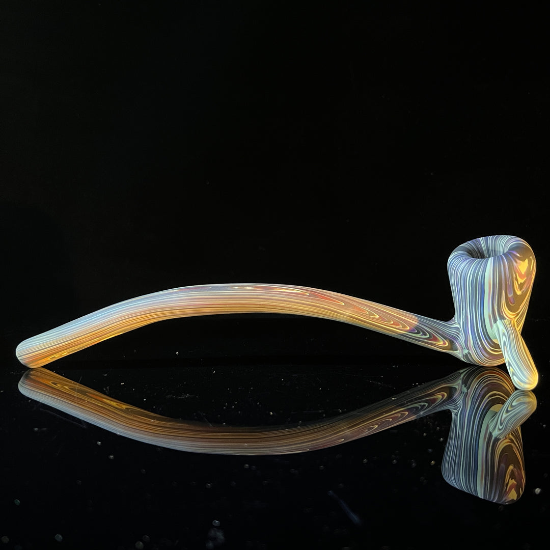 Woodgrain Gandalf Pipe Glass Pipe Wazoo Glass   