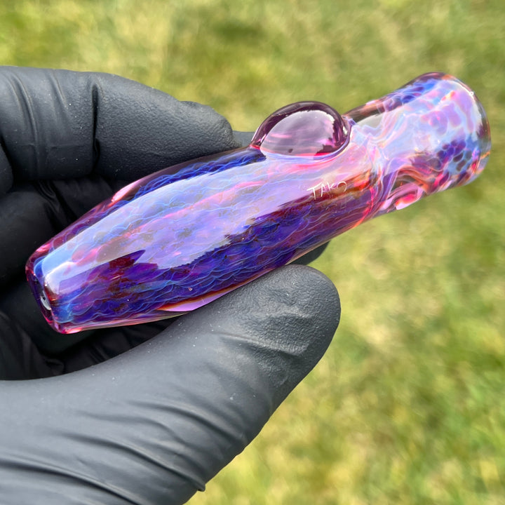 Purple Plasma Chillum Glass Pipe Tako Glass   