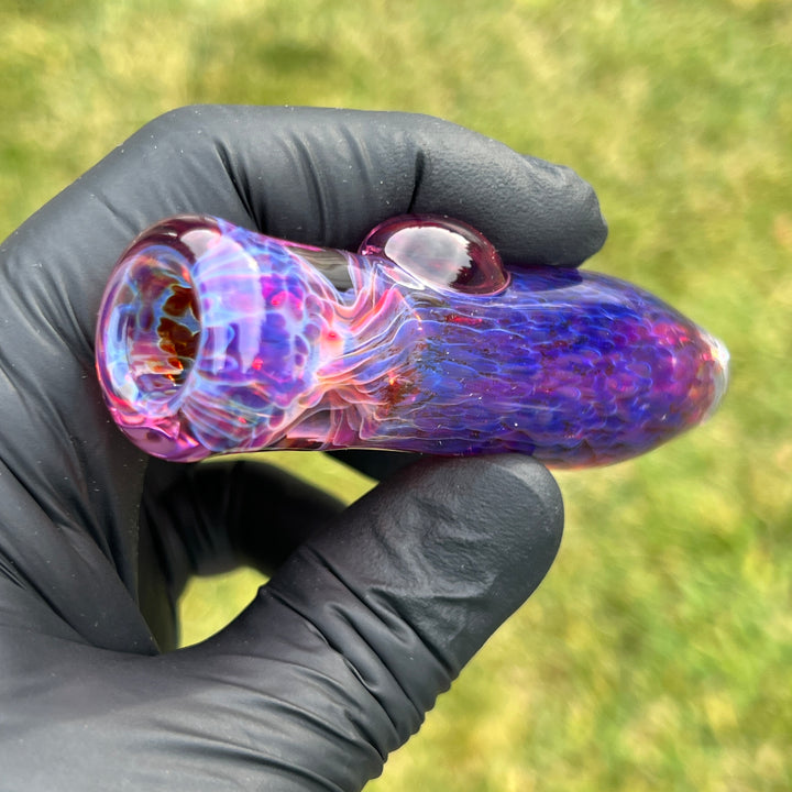Purple Plasma Chillum Glass Pipe Tako Glass   