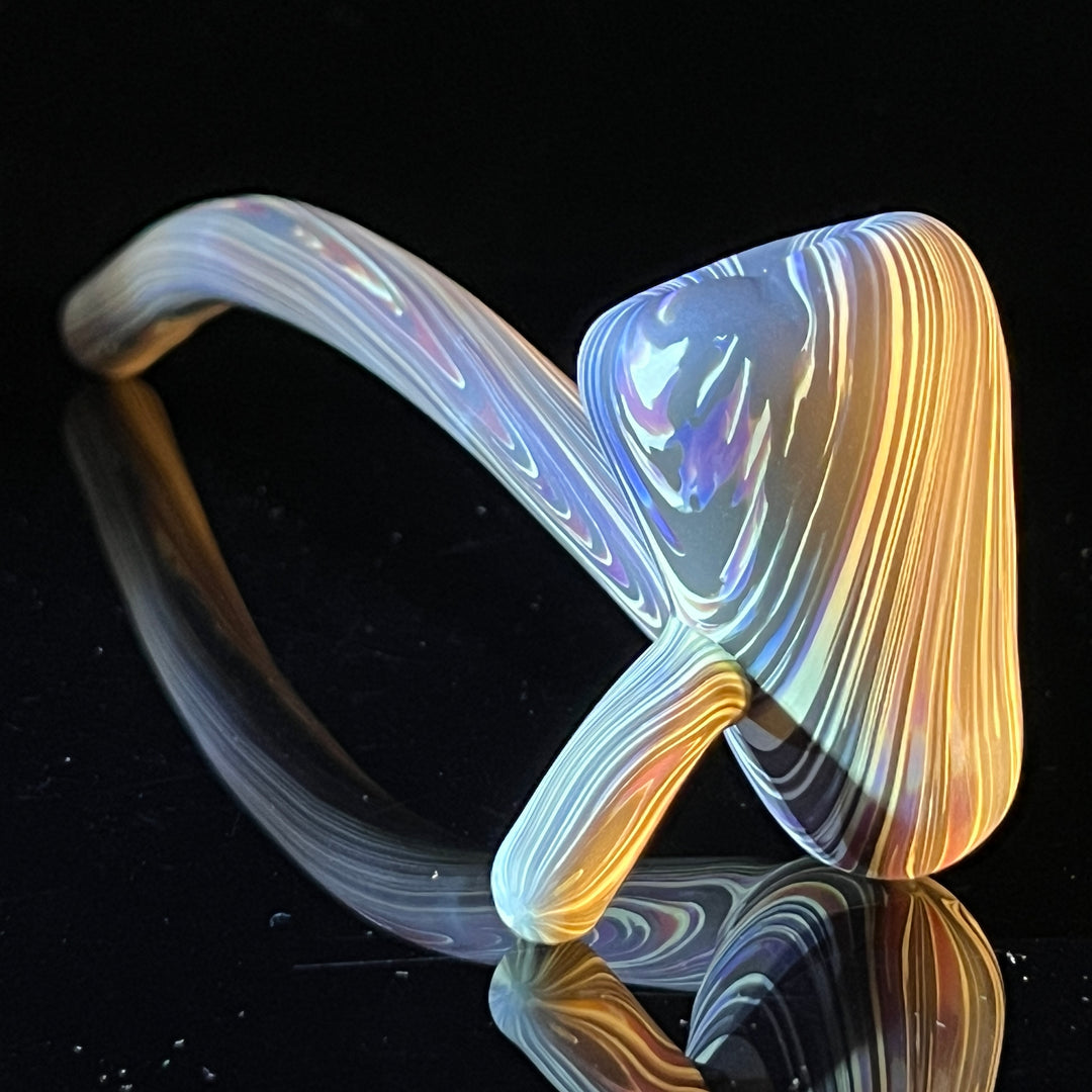 Woodgrain Gandalf Pipe Glass Pipe Wazoo Glass   