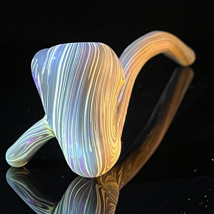 Woodgrain Gandalf Pipe Glass Pipe Wazoo Glass   