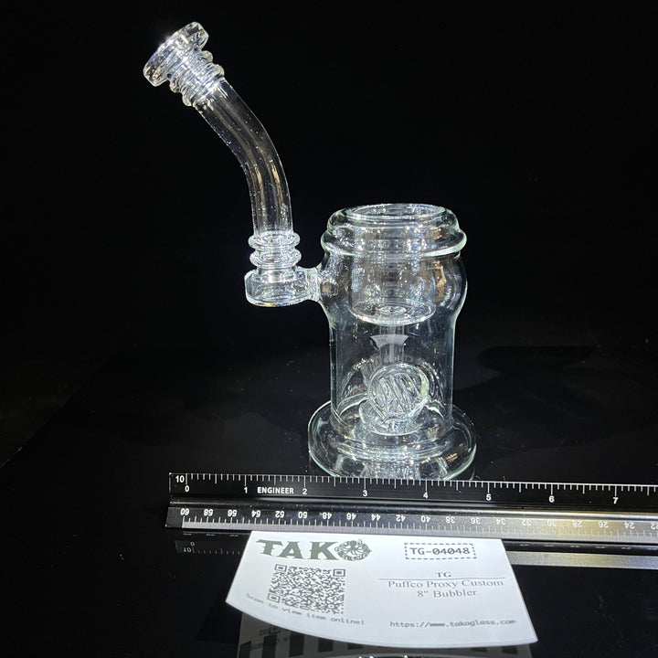 Puffco Proxy Custom 8" Bubbler Glass Pipe TG   