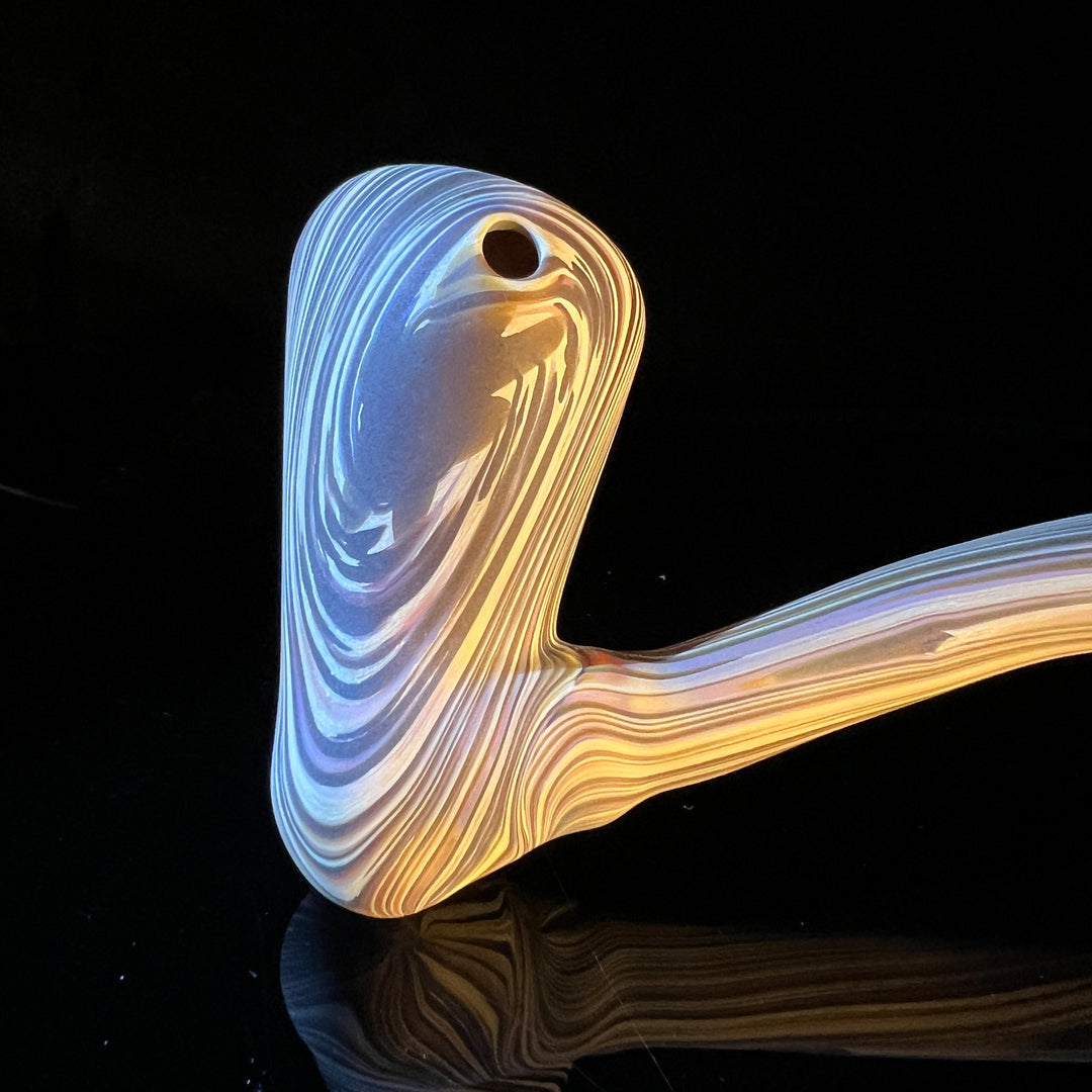Woodgrain Gandalf Pipe Glass Pipe Wazoo Glass   
